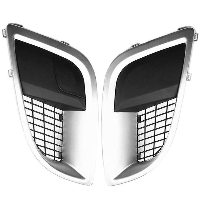 for Gs 2012-2017 Car Fog Light Grille Fog Trailer Cover Front Bumper Light Grille Grills