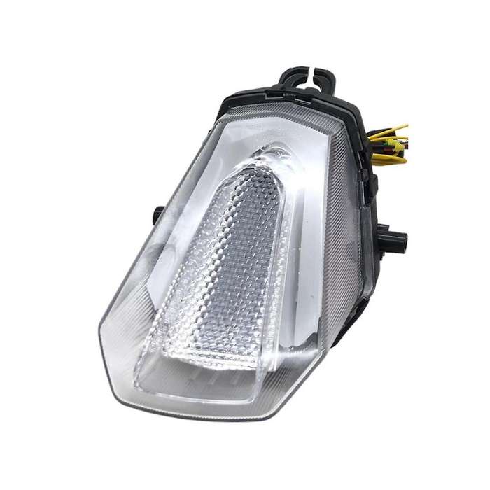 for GSX-R1000 GSXR1000 2017-2021 Rear Tail Light Brake Turn Signals Integrated LED Light - White