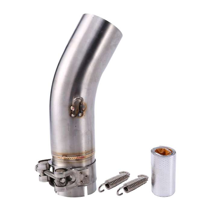 for GSR750 750 2011-2018 Motorcycle Stainless Steel Middle Pipe Link Pipe Exhaust Section