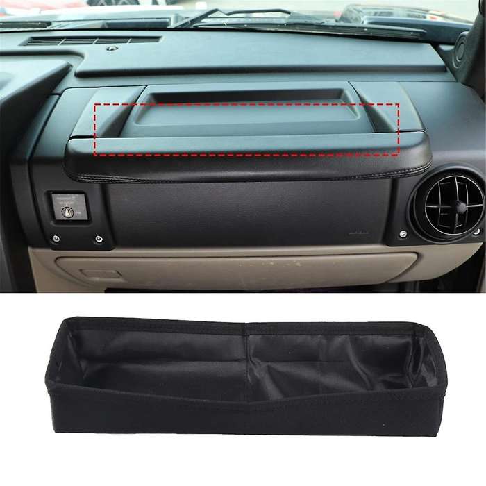 for H2 2008 2009 Car Passenger Handle Storage Bag Center Console Organizer Interior Accessories Oxf