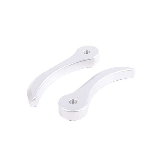 for H3 2005-2009 Aluminum Alloy Car Front Seat Back Adjustment Cover Decorative Accessories