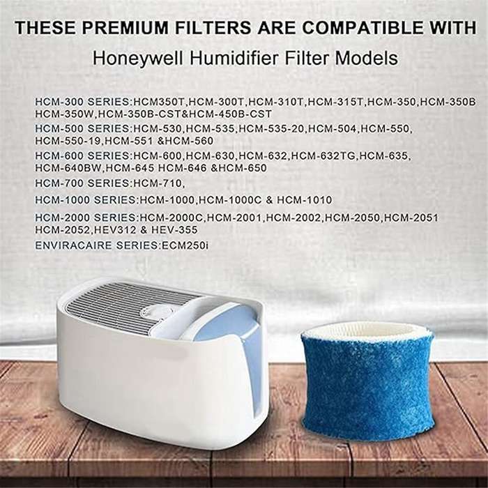 for -humidifier Filters for Hac 504 and for -filter Compatible for Hev355c,-710 Series