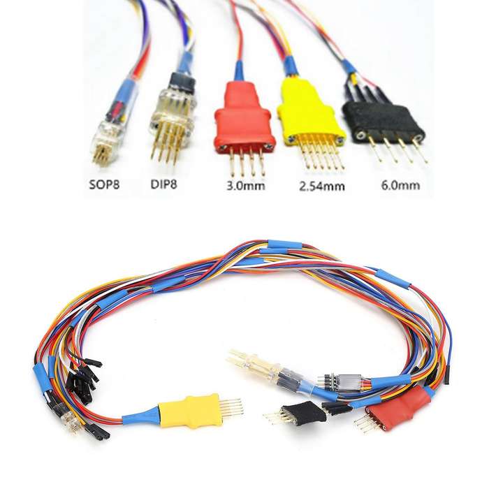 for Iprog Cable Easily Work without Soldering Pins Probe Adapters Works ECU for Xprog/IProg In-Circu