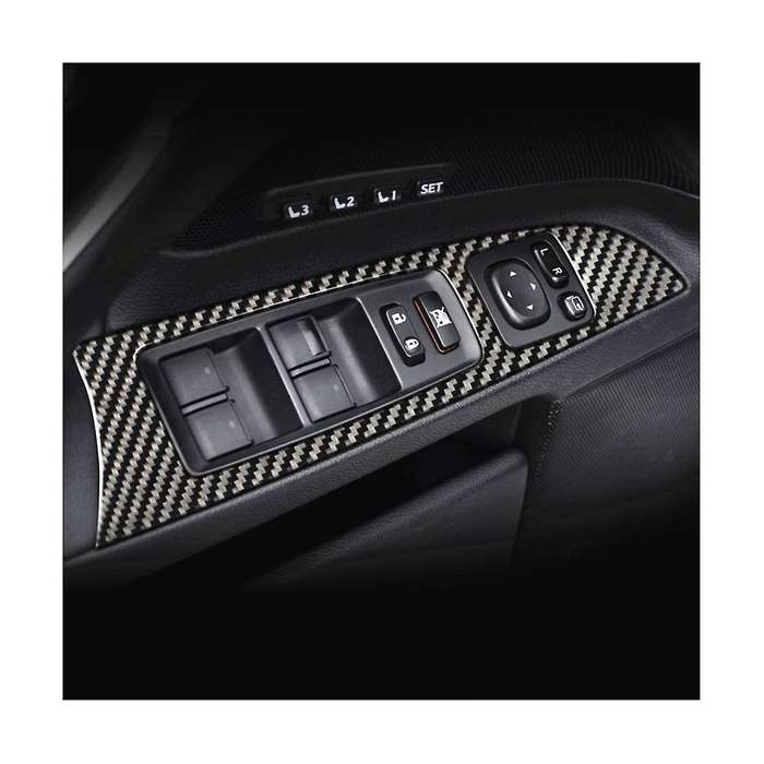 for Is Is250 Is300 Is350c 2006-2012 Carbon Fiber Lift Control Frame Cover Sticker Decal Accessories
