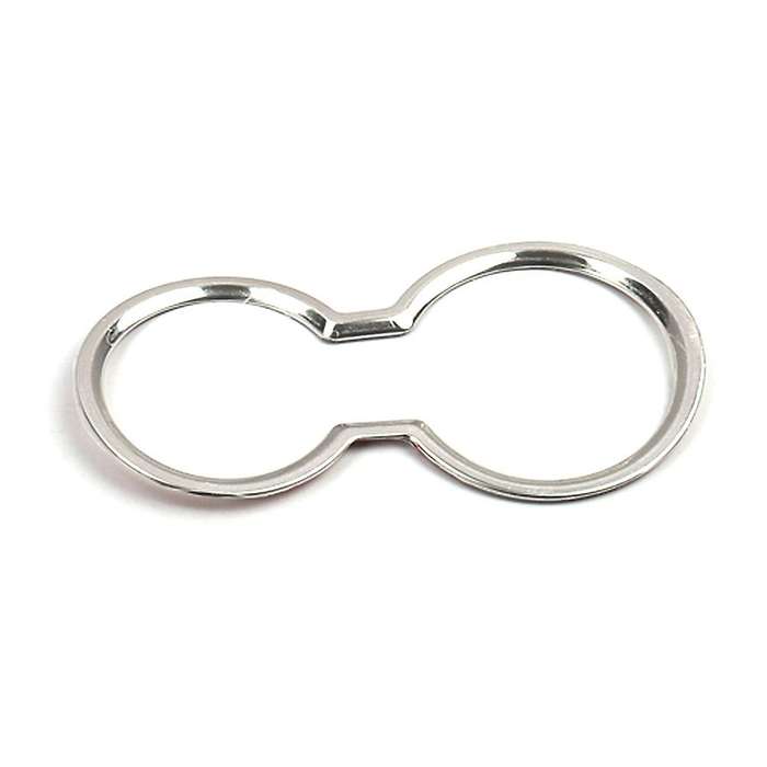 for Ix25 Car Front Water Cup Holder Stainless Steel Decoration Frame Cover Trim Accessories