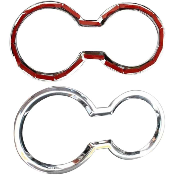 for Ix25 Car Front Water Cup Holder Stainless Steel Decoration Frame Cover Trim Accessories