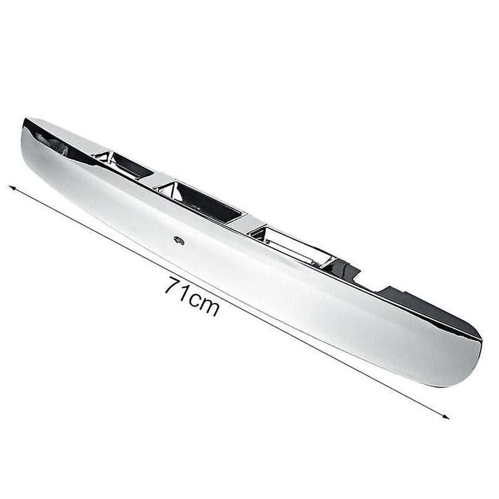 for J10 2007-2014 Chrome Car Rear Boot Lid Handle with Intelligent Key Camera Hole