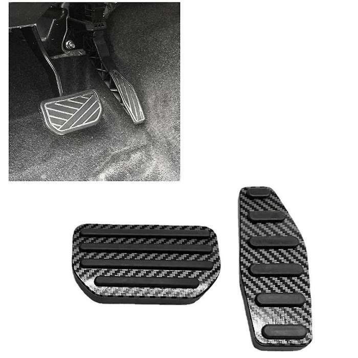 for Jimny 2019 2020 2021 Car Accelerator Brake Foot Pedal Cover Aluminum Alloy Pedal Pad Accessorie