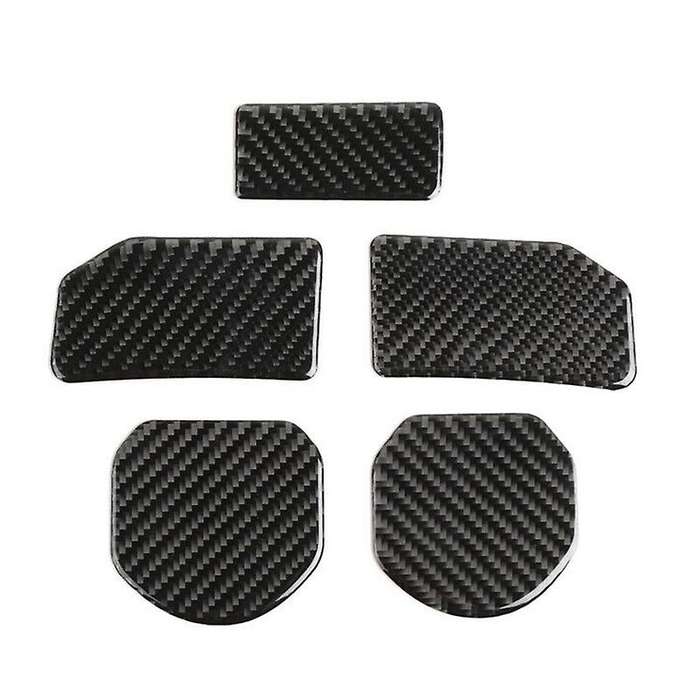 for JL 2018 2020 JT Sticker Car Interior Water Cup Holder Carbon Fiber Coaster Decal