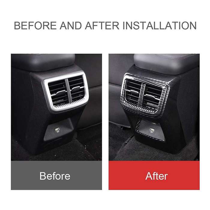 for K5 Dl3 2021 2022 2023 Car Rear Air Condition Vent Outlet Cover Trim Interior Accessories Abs Car