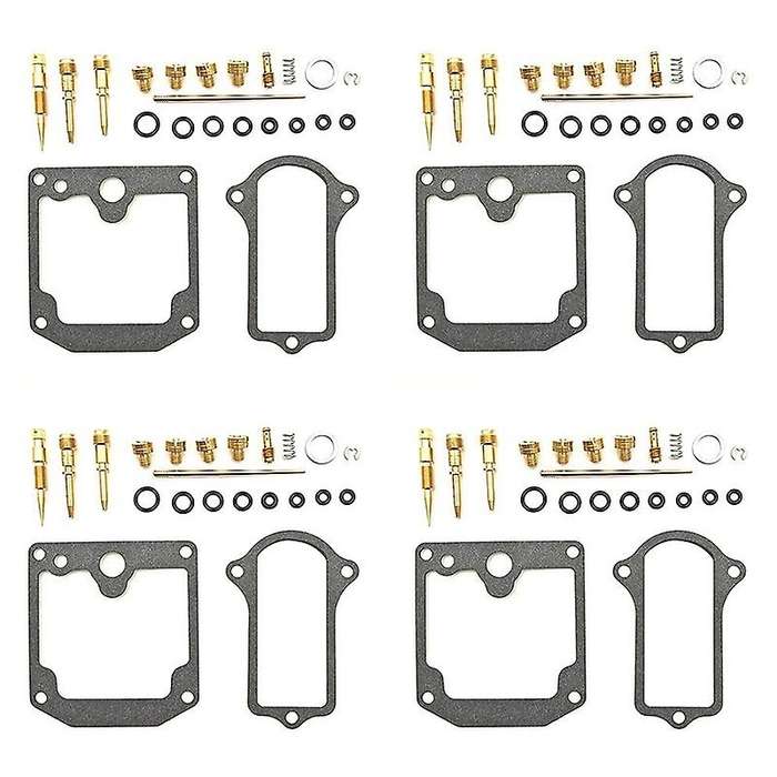 for KZ900 900 Z1 Carburetor Repair Kit Rebuild Set Main Pilot Float Needle Gaskets