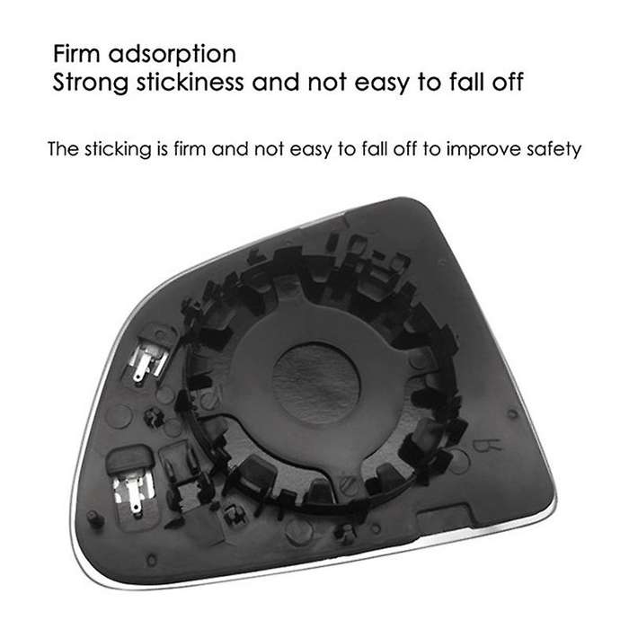 for Large Vision White Lens Heating Waterproof Car Rearview Mirror Heating Modified Wide-Angle Rever