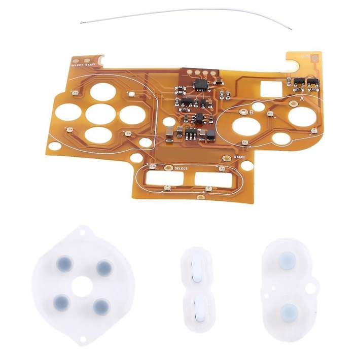 for LED Button Light Kit for GameBoy Color LED Light Ribbon Board DIY Button Light Color Modify Kits