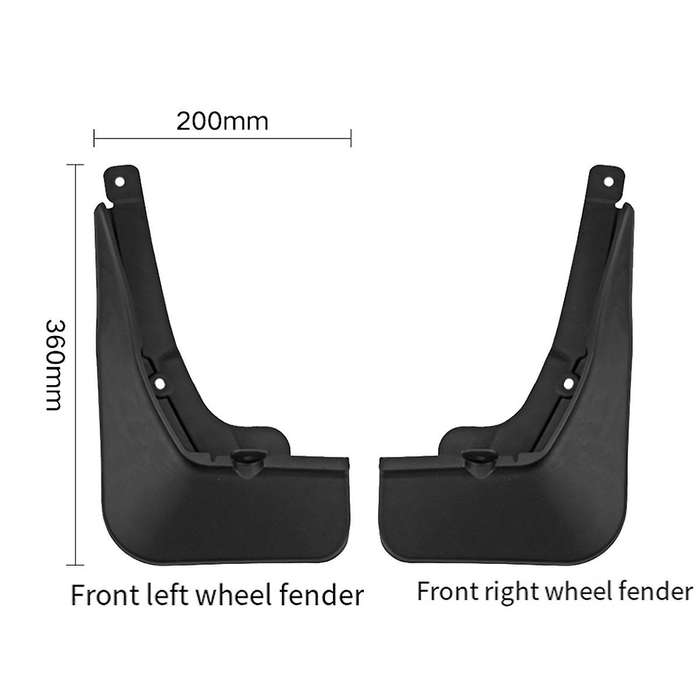 for Leap Motor C10 2024 Mud Flaps Front Rear Splash Wheels Protector Guards Mud Flaps Mudguards Car