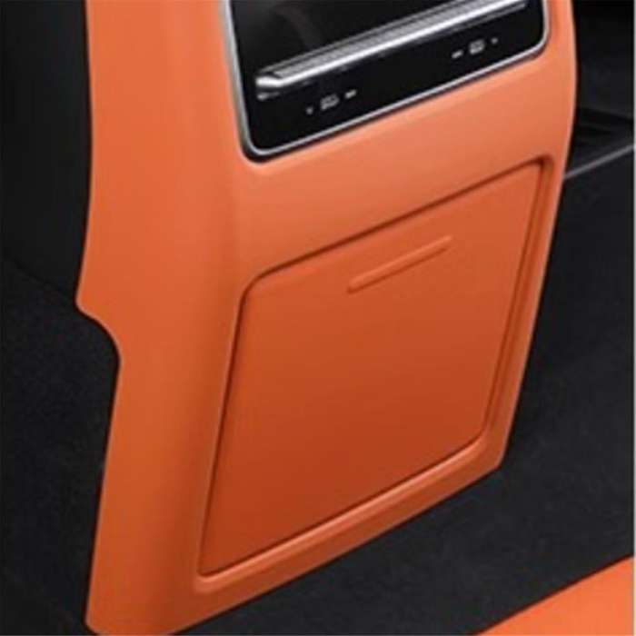 for Li Lixiang L7 2022-2024 Car Rear Refrigerator Anti-Kick Cover Anti-Scratch Refrigerator Panel S