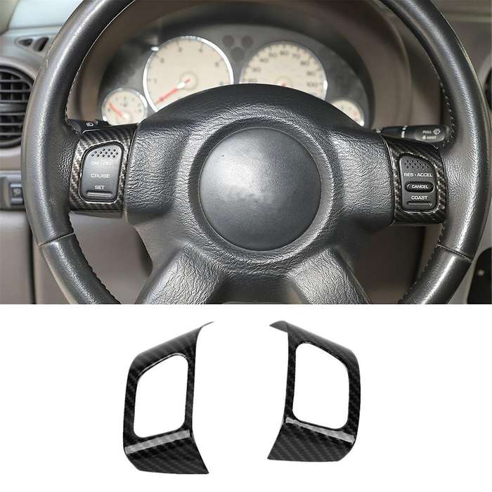for Liberty 1999-2007 Car Steering Wheel Cover Decoration Trim Stickers Frame Accessories