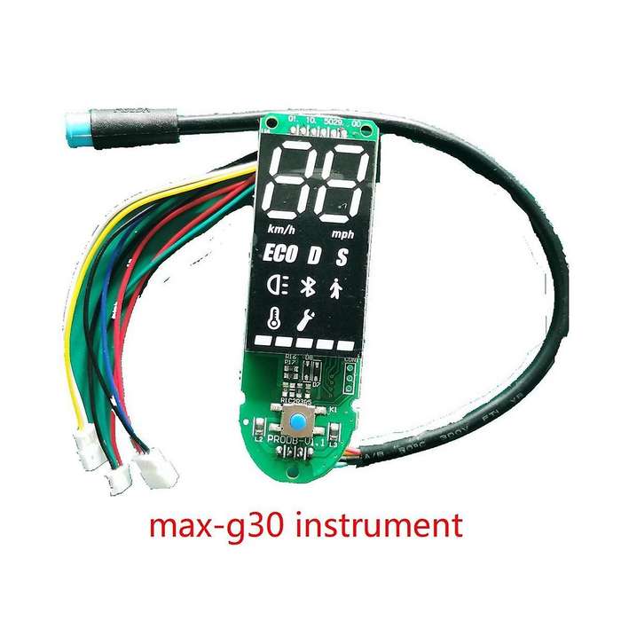 for Max G30 Dashboard Electric Scooter Bluetooth Display Board Easy to Install Electric Scooter Met