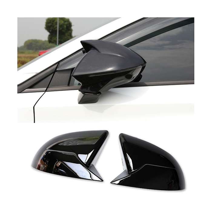 for Mg 4 Mg4 Ev Mulan 2023 Car Side Rear View Mirror Cover Trim Protector Decoration Accessories,bla