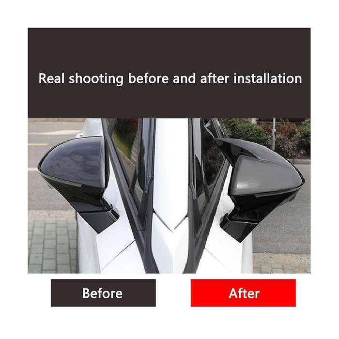 for Mg 4 Mg4 Ev Mulan 2023 Car Side Rear View Mirror Cover Trim Protector Decoration Accessories,bla