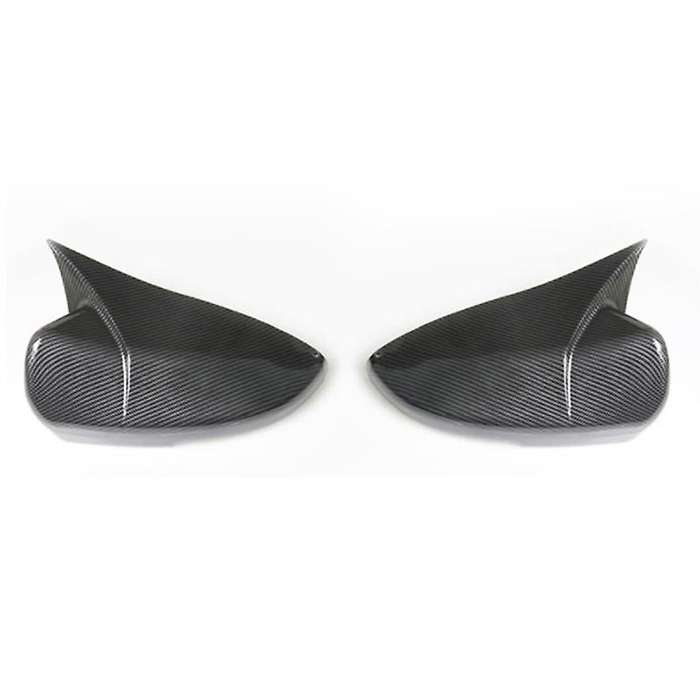for MG 6 MG6 2017-2019 Carbon Fibre Car Horn Rearview Mirror Cover Side Mirror Cover Trim Decorative