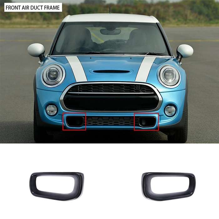 for Mini F55/f56/f57 2013-2016 Car Bumper Cover Front Air Duct Frame 1pair 51117337809 51117337810