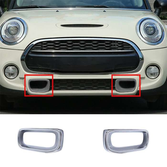for Mini F55/f56/f57 2013 - 2016 Car Bumper Cover Front Air Duct Frame 1pair 51117337811 51117337812