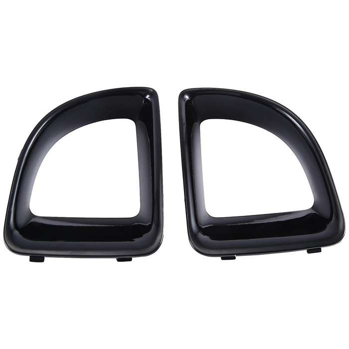 for MINI R55 R56 R57 R58 R59 JCW S Car Front Air Duct Frame Black 1Pair Set 51117255117 51117255118
