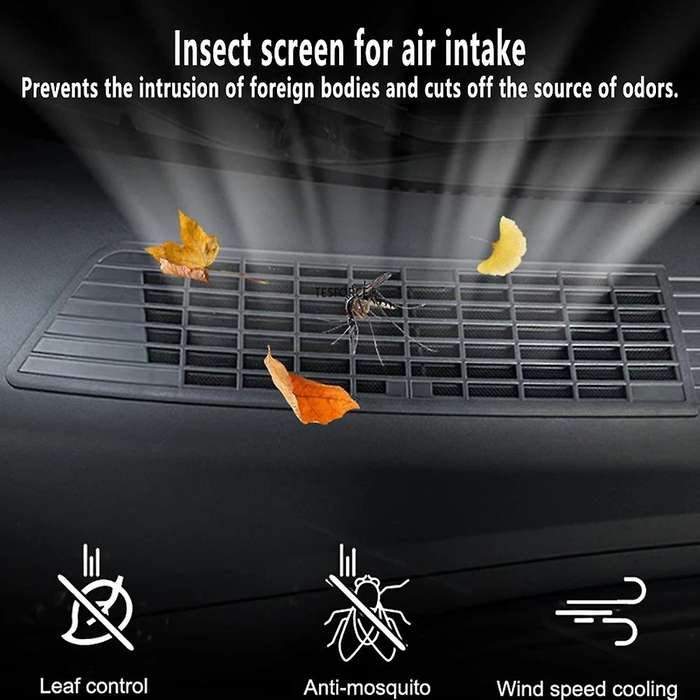 for Model 3 2024 Air Intake Grille, Intake, Air Flow Vent Protect Inlet Cover Accessories