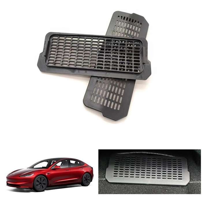 for Model 3 2024 Car Air Outlet Protector Cover Under Seat Anti-dust Grille Decor Accessories