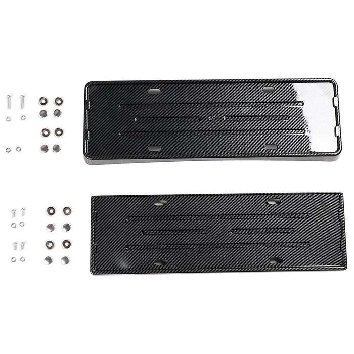 for Model 3 2024 Car License Plate Frame, Front+rear License Plate Holder Accessories,a
