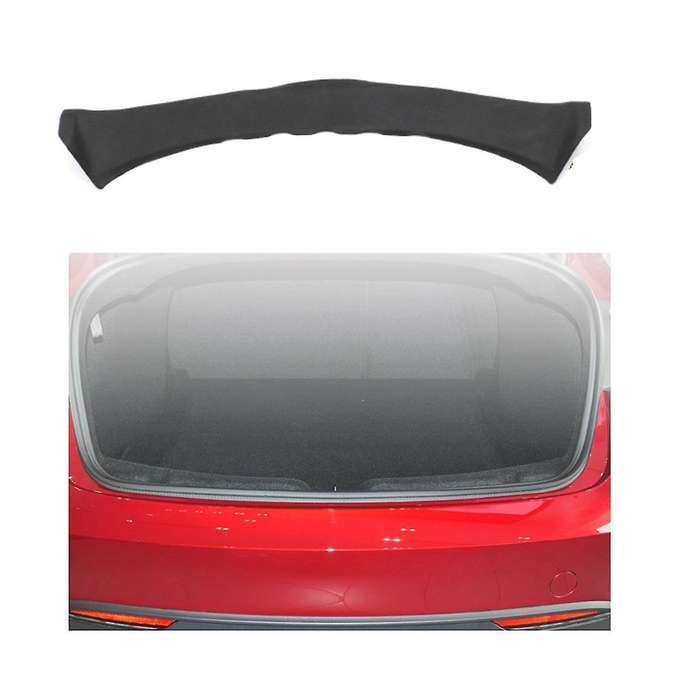 for Model 3 2024 Car Trunk Protective Strips Tpe Trunk Door Guard Threshold Sill Anti Scratch Protec
