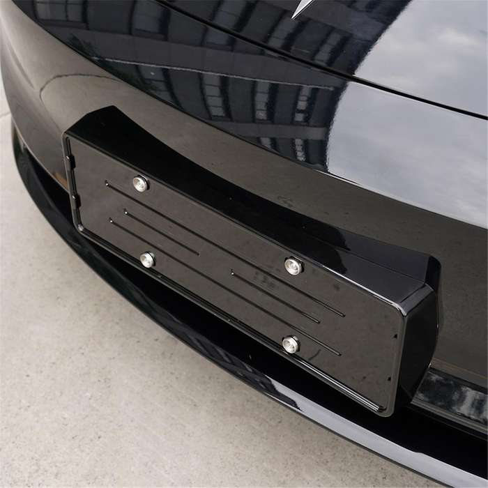 for Model 3 2024 Car License Plate Frame, Front+rear License Plate Holder Accessories,b