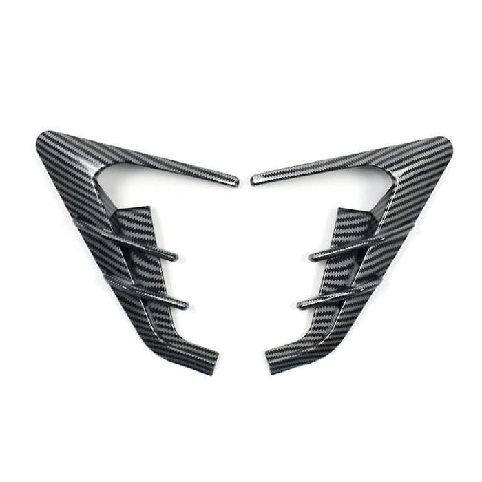 for Model 3 2024 Side Camera Protection Cover Side Cover Trim Stickers - Bright Carbon