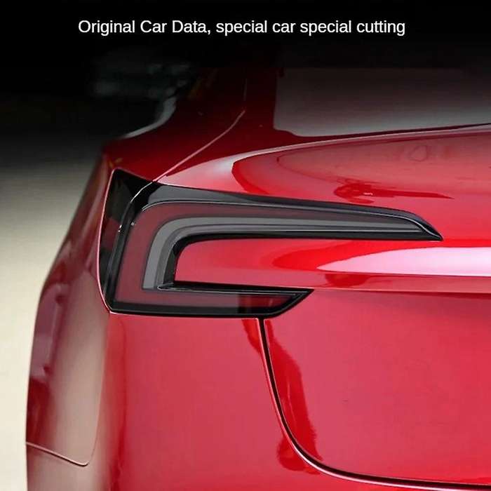 for Model 3 2024 Headlight+rear Tail Light Protector Film Tpu Headlights Tail Lamp Sticker Protectio