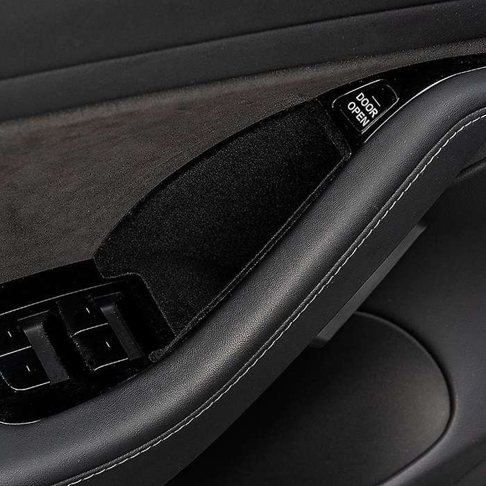 for Model 3 Model Y 2020 2021 Car Door Side Armrest Box Storage Organizer Container Holder Box Suede