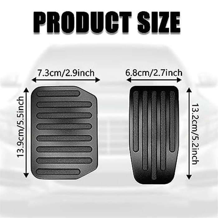 for Model 3 Model Y Car Pedal Cover, Anti-skid Brake Accelerator Pedal Cover