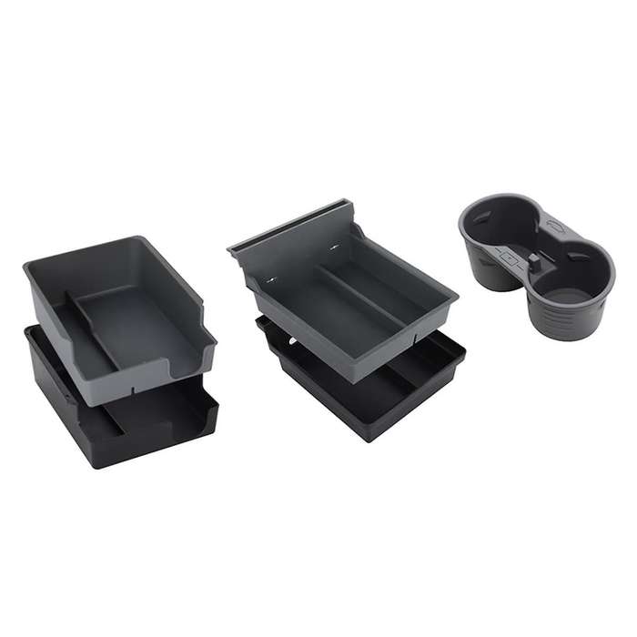 for Model 3 Model Y 2021-2023 Center Console Organizer Armrest Storage Box Cup Holder Insert Accesso