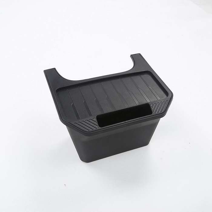 for Model 3 Model Y Rear Center Console Organizer Box Rear Middle Car Tray Back Center Storage Blac