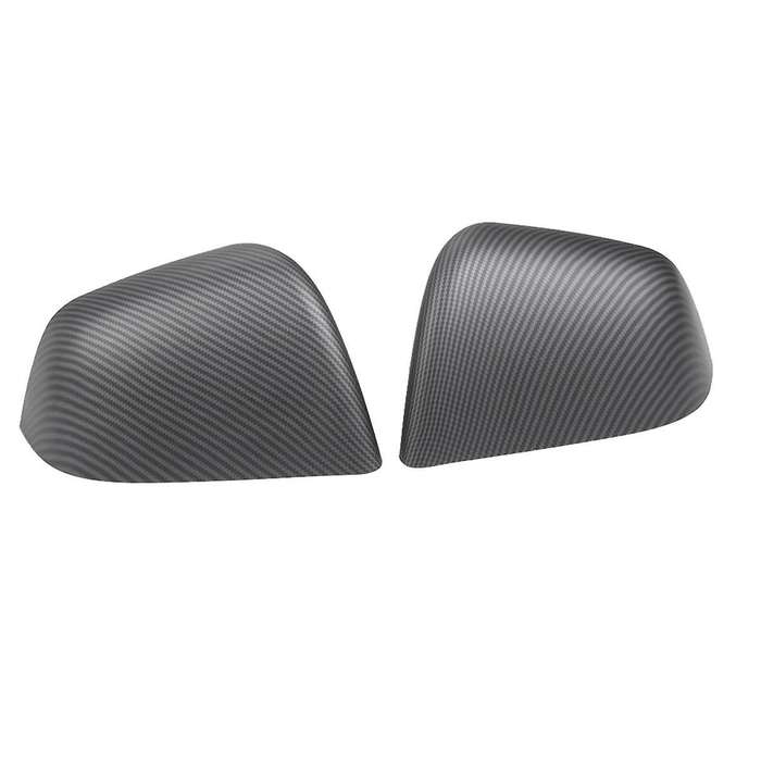 for Model Y 2020-2023 Rearview Mirror Cover Side Door Mirror Cover Cap Trim Car Accessories Matte Ca