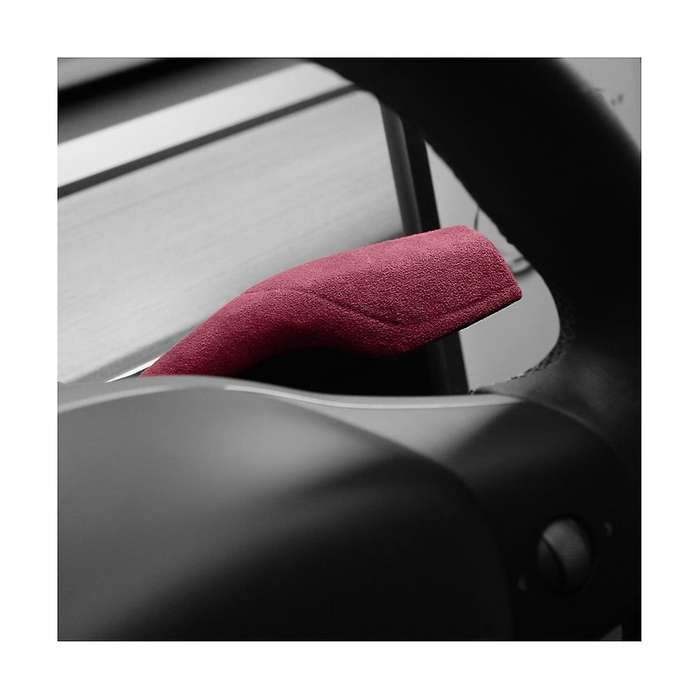 for Model-y Shift Paddle Protector Leather Fur Shifter Cover Shell Interior Modification Orange