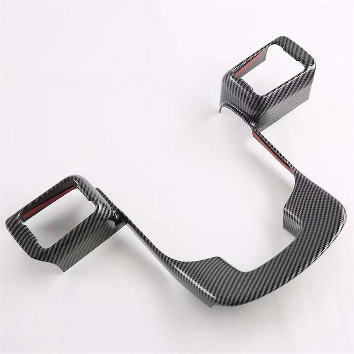 for MX5 2023 2024 Carbon Fiber Car Steering Wheel Panel Cover Trim Accessories