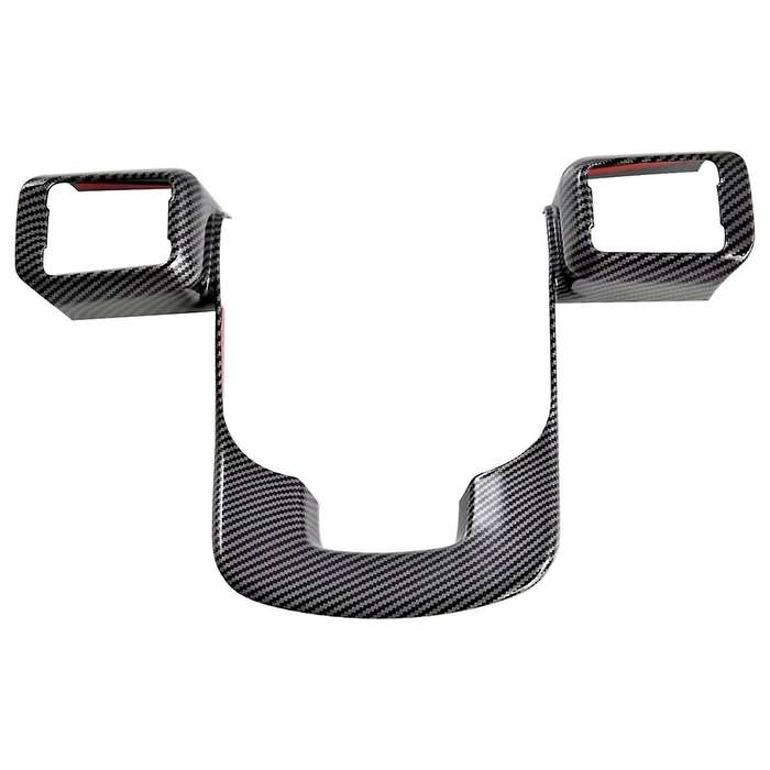 for MX5 2023 2024 Carbon Fiber Car Steering Wheel Panel Cover Trim Accessories