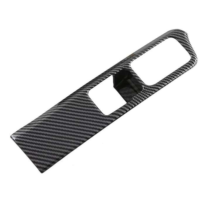 for MX5 2023 2024 LHD Carbon Fiber Car Headlight Switch Control Cover Trim Accessories