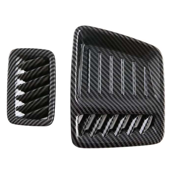 for MX5 2024 LHD Carbon Fiber Car Dashboard Air Condition Vent Outlet Cover Trim Accessories