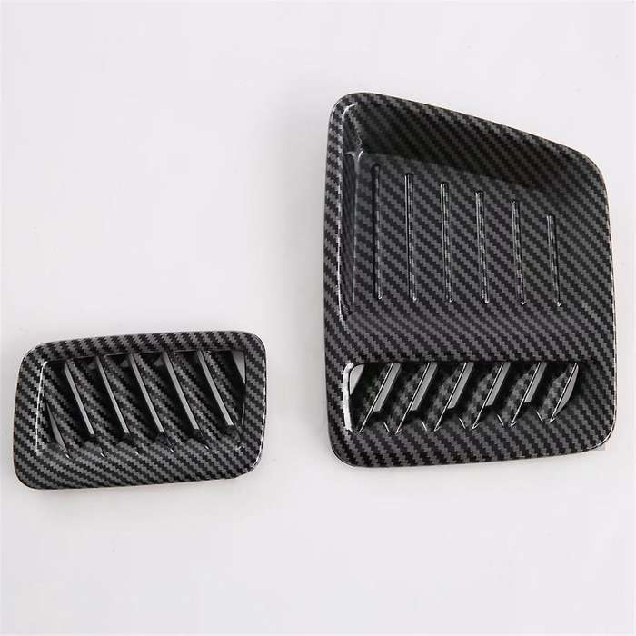 for MX5 2024 LHD Carbon Fiber Car Dashboard Air Condition Vent Outlet Cover Trim Accessories
