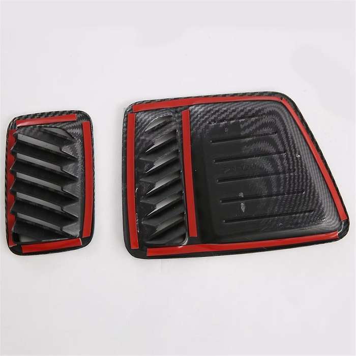 for MX5 2024 LHD Carbon Fiber Car Dashboard Air Condition Vent Outlet Cover Trim Accessories