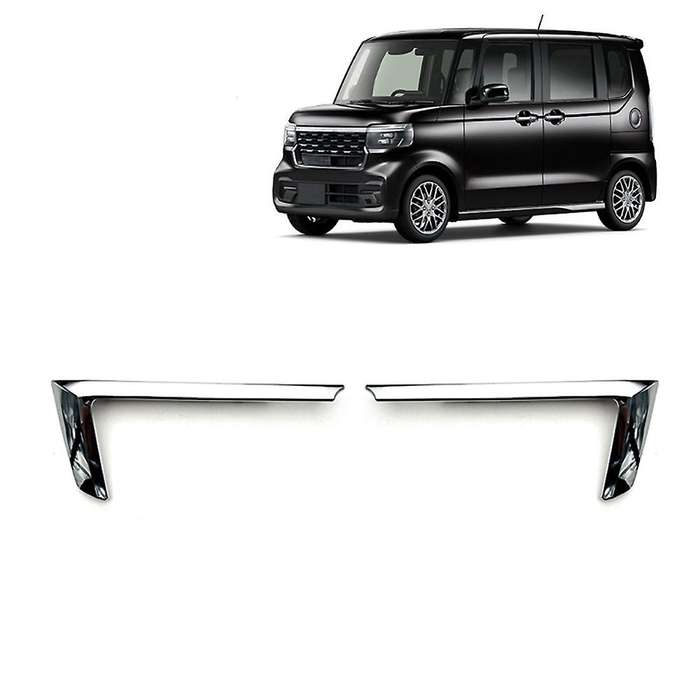 for N-box Jf5 Jf6 2023 2024 Rhd K-car Front Center Grille Cover Racing Trim Decorative Sticker Acces
