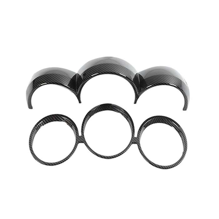 for Nitro 2007-2012 Carbon Fiber Interior Dashboard Meter Display Cover