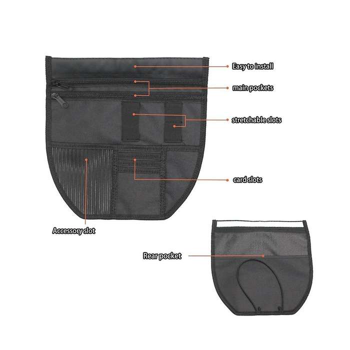 for Nmax 155 V1/v2 Motorcycle Scooter Bag Under Organizer Document Small Object Storage Bag