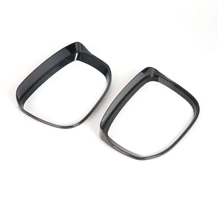 for NP300 2015-2020 Car Side Door Rearview Mirror Cover Trim Rain Eyebrows Frame Shield Accessories